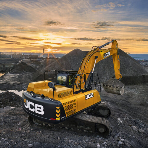 JCB JS370LC LR adesivi decal 2017
