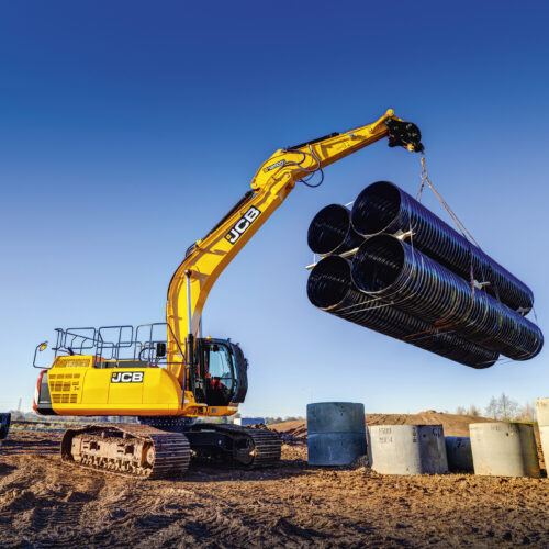 JCB JS370NLC adesivi decal 2017