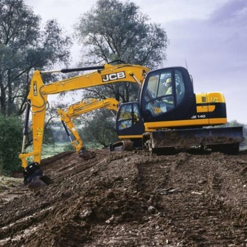 JCB JZ 140 LC adesivi decal 2010-2014