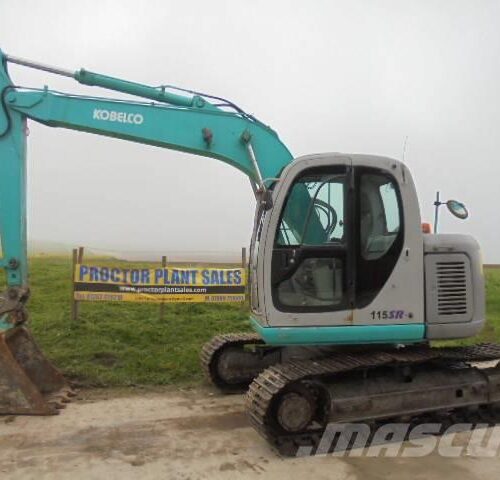 Kobelco SK 115 SR Escavatori cingolati adesivi decal 2003-2004