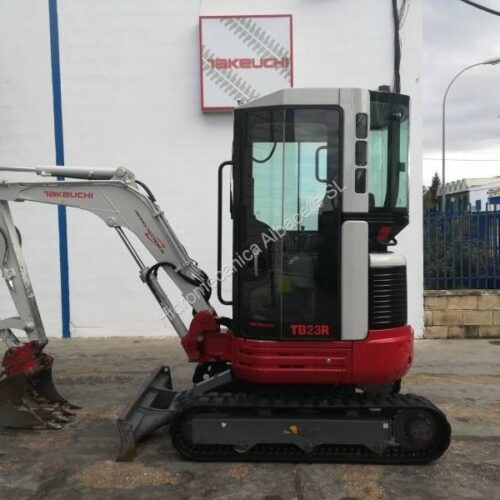 Takeuchi TB 23 R Miniescavatori adesivi decal 2008-2013