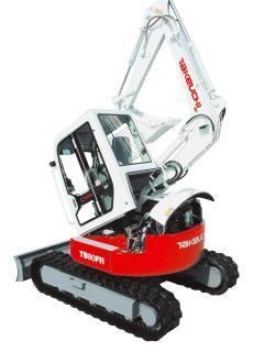 Takeuchi TB 80 FR Escavatori cingolati adesivi decal 1999-2004