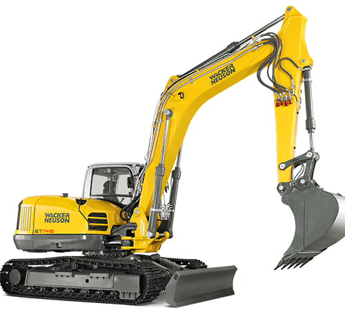 Wacker-Neuson ET145 Escavatori cingolati adesivi decal 2015