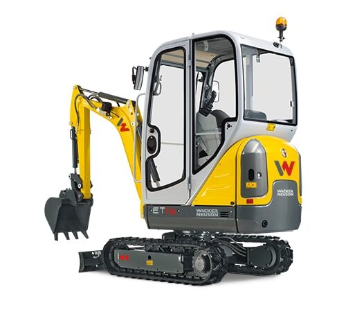 Wacker-Neuson ET16 Miniescavatori adesivi decal 2017