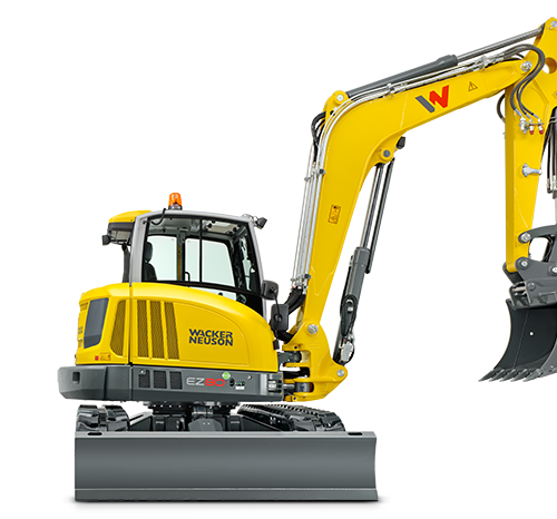 Wacker-Neuson EZ80 Escavatori cingolati adesivi decal 2016